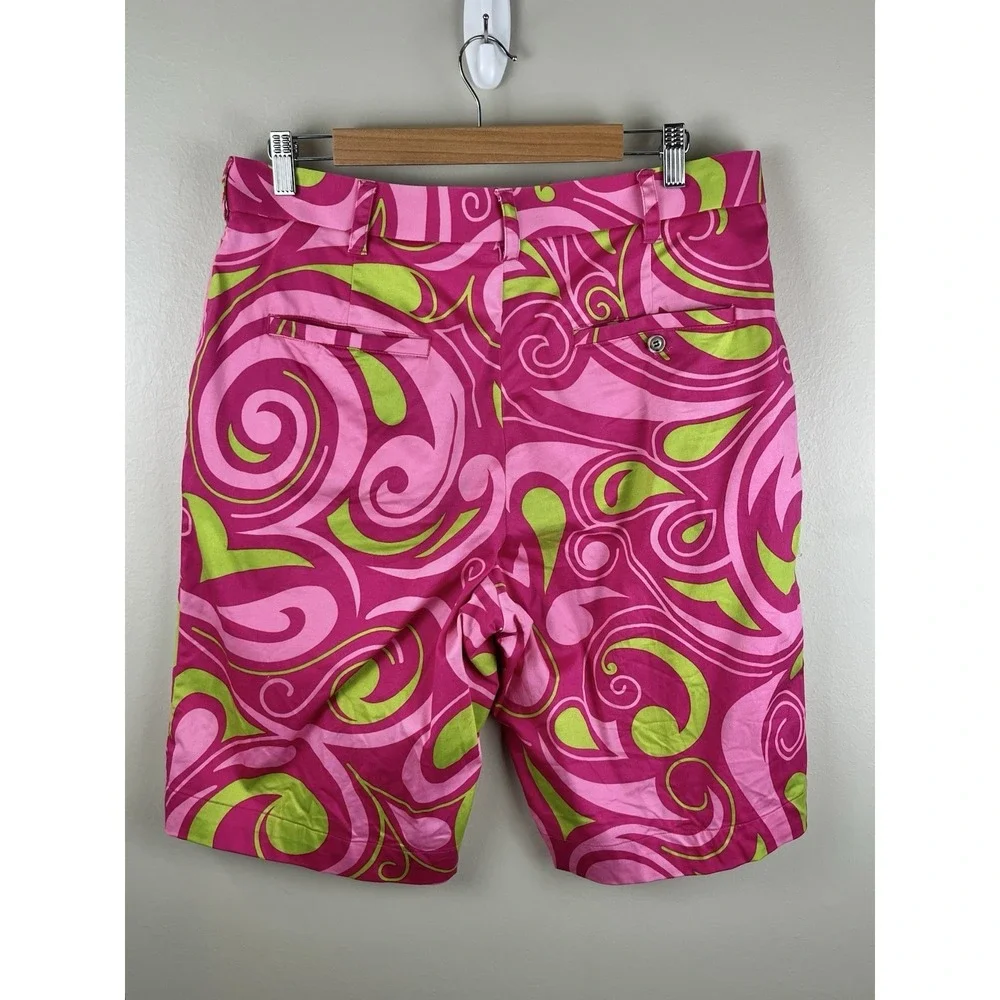 Loud Mouth Mens Golf Shorts Size 36 Beach Athletic Casual Chino Colorful
